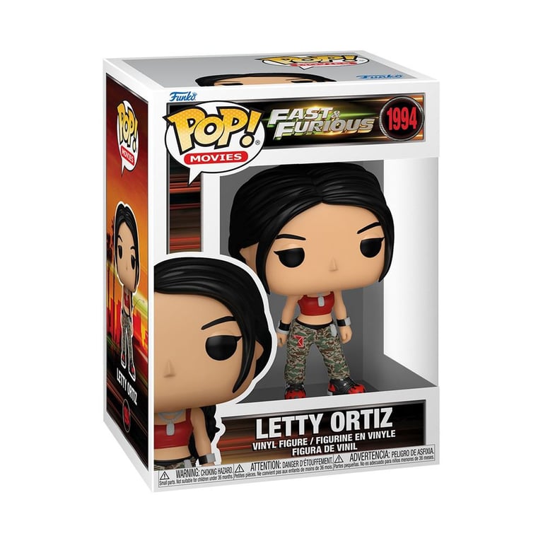 Figurine Funko Pop Movies Fast & Furious Letty Ortiz - vue 10