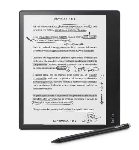 Liseuse eBook Pack Elipsa 2E + Stylus 2 - vue 5