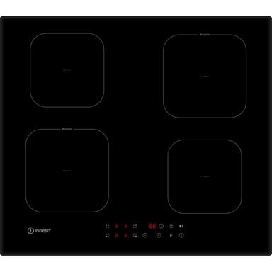 Indesit IS F 18Q60 NE Nero Piano da lavoro 59 cm Piastra con zona a induzione 4 zona(e)