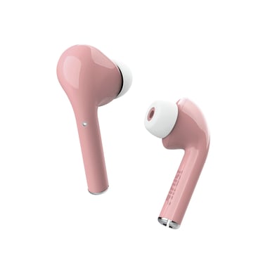 Trust Nika Casque True Wireless Stereo (TWS) Ecouteurs Appels/Musique Bluetooth Rose