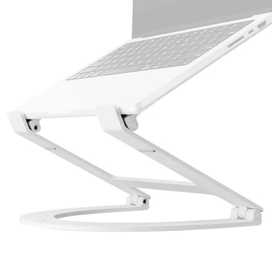 Support pour MacBook de 13 à 16 pouces Curve Flex Flexible et Ajustable Blanc