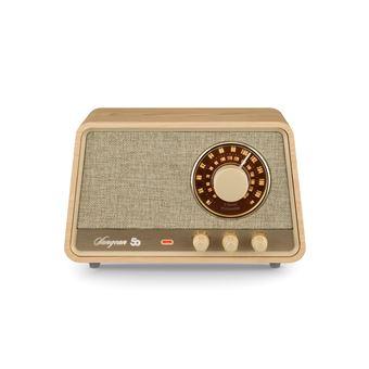 Radio Sangean WR-101 – AM, FM, Bluetooth, AUX, Armoire en Bois - vue 4