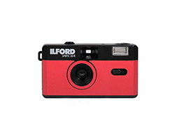Ilford Sprite 35-II Caméra-film compact 35 mm Noir, Rouge