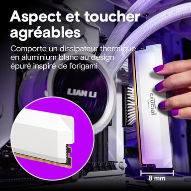 Modulo di memoria Crucial Pro OC 64 GB 2 x 32 GB DDR5 6000 MHz