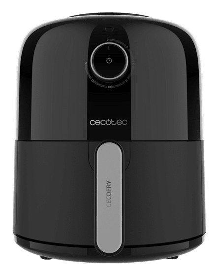 Cecotec Friteuse sans Huile Cecofry Compact 2500Touch. Diététique Numerique et Compacte 1 9 de Capacité Thermostat Temps ajustable Technologie PerfectCook Fonction Four - vue 2