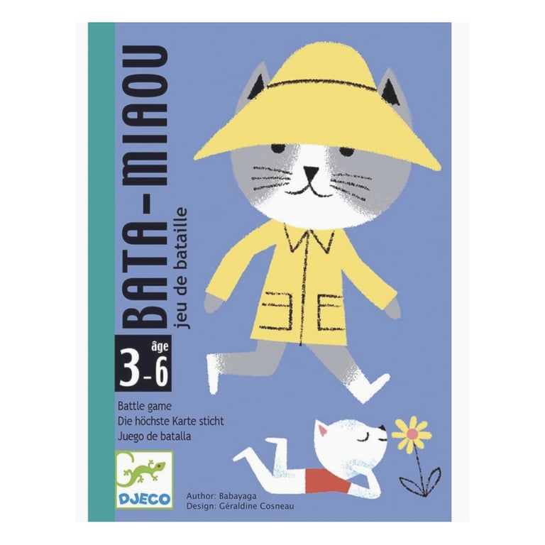 Jeu de cartes Djeco Bata Miaou - vue 2