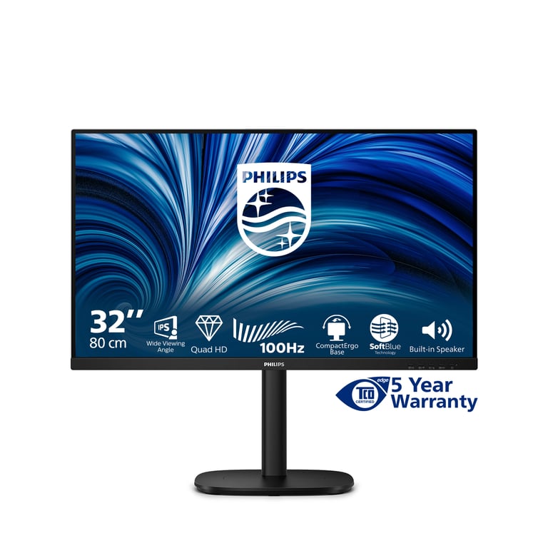 Philips Monitor PC 32B2N350000 31.5 Quad HD 100Hz IPS Nero - vue 4