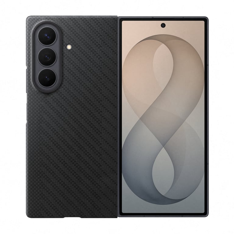 Funda Carbon Magnet para Samsung Galaxy Z Fold 8 Ultra - Negra - Nuevo