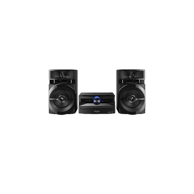 Sistema mini hi-fi Panasonic sc-ux102e-k 300w nero