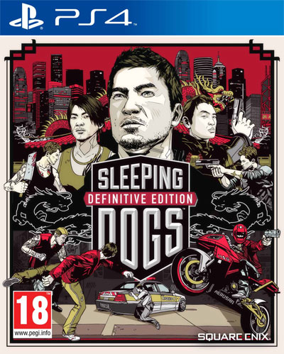 Square Enix Sleeping Dogs Definitive Edition PS4 Standard Anglais Italien PlayStation 4 Neuf
