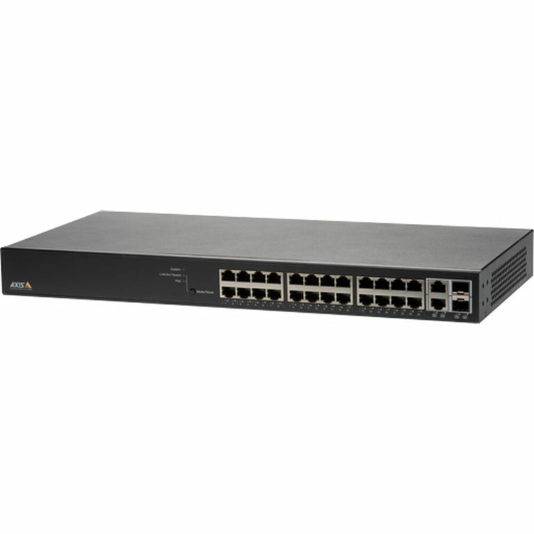 Axis 01192 003 commutateur réseau Géré Gigabit Ethernet 101001000 Connexion Ethernet supportant 'alimentation via ce port PoE 1U Neuf - vue 2