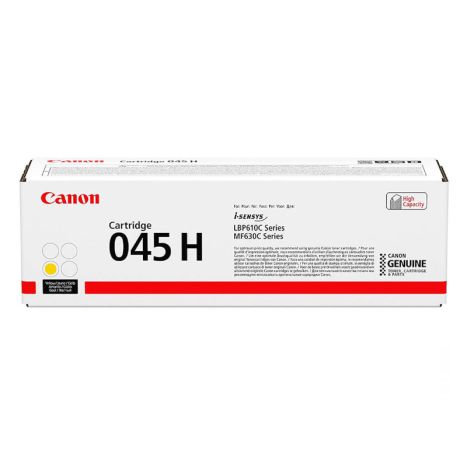 Toner jaune Canon 045H original - 1243C002 [Pag-2200] - Neuf