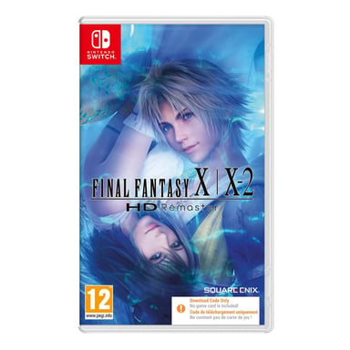 Gioco Nintendo Switch Square Enix Final Fantasy X / X-2 HD Remaster Codice di download Due RPG HD Blu-verde