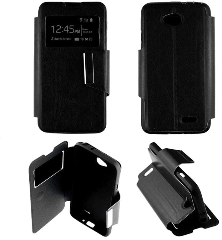 Etui Folio compatible Noir LG L70