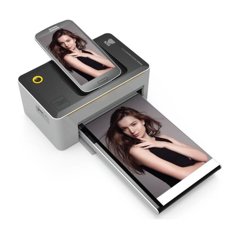 Imprimante photo Kodak PD450 Sublimation thermique Pour Smartphone iOS et Android