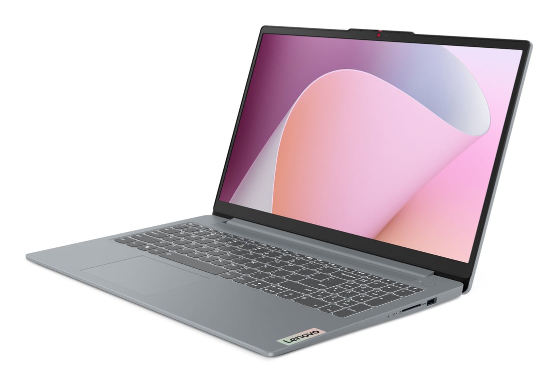 Lenovo IdeaPad Slim 3 15AMN8 AMD Ryzen™ 3 7320U Ordinateur portable 39,6 cm (15.6 ) Full HD 8 Go LPDDR5-SDRAM 512 Go SSD Wi-Fi 6 (802.11ax) Français Gris - Neuf