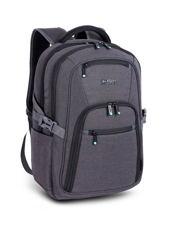 Sac À Dos Urban Factory HTE17UF – Voyage, Mesh, Plastique Recyclé, Compartiment 17.3"