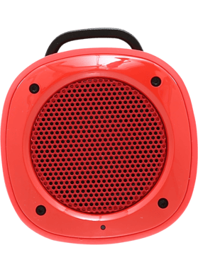 Airbeat-10 Altoparlante Bluetooth portatile con microfono, rosso