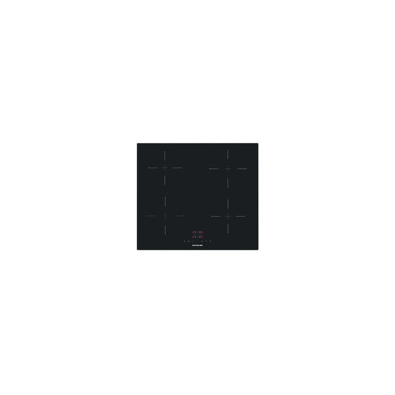 Silverline IH5445B01 plaque Noir Intégré 59 cm Plaque avec zone à induction 4 zone(s)