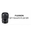 Fujifilm GF 110mm F2 R LM WR MILC Teleobjetivo Negro