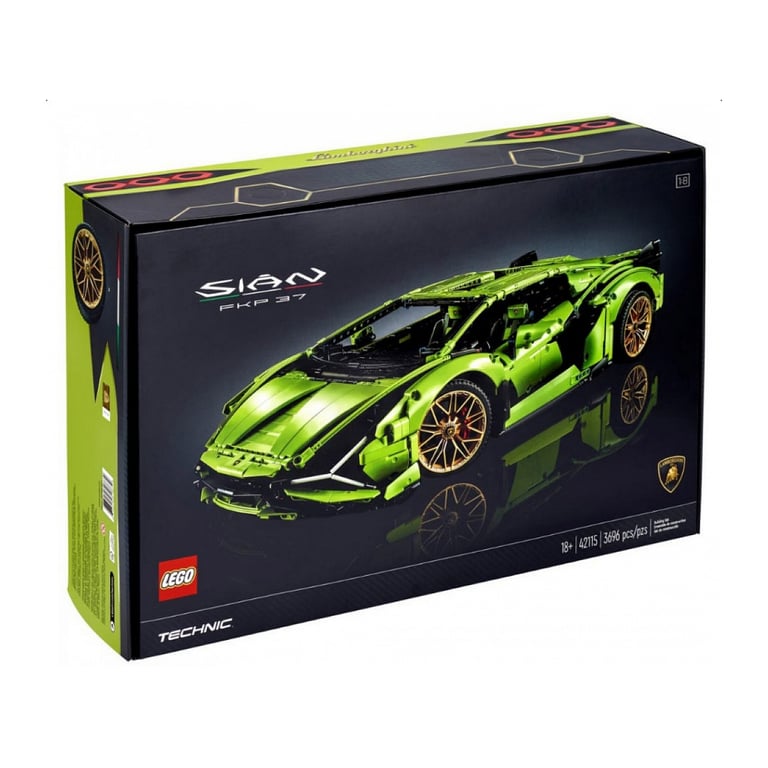 LEGO® Technic 42115 Lamborghini Sián FKP 37 - Modèle de Voiture Luxe à Construire - Neuf