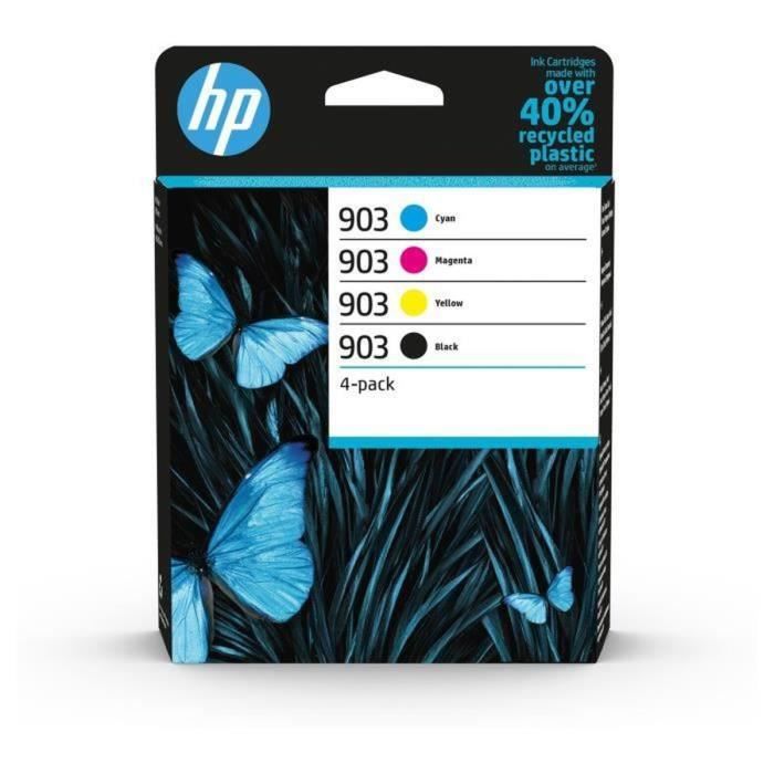 Pack De 4 Cartouches D'encre Hp 903 + Cyan + + Jaune Authentiques Hp - vue 3