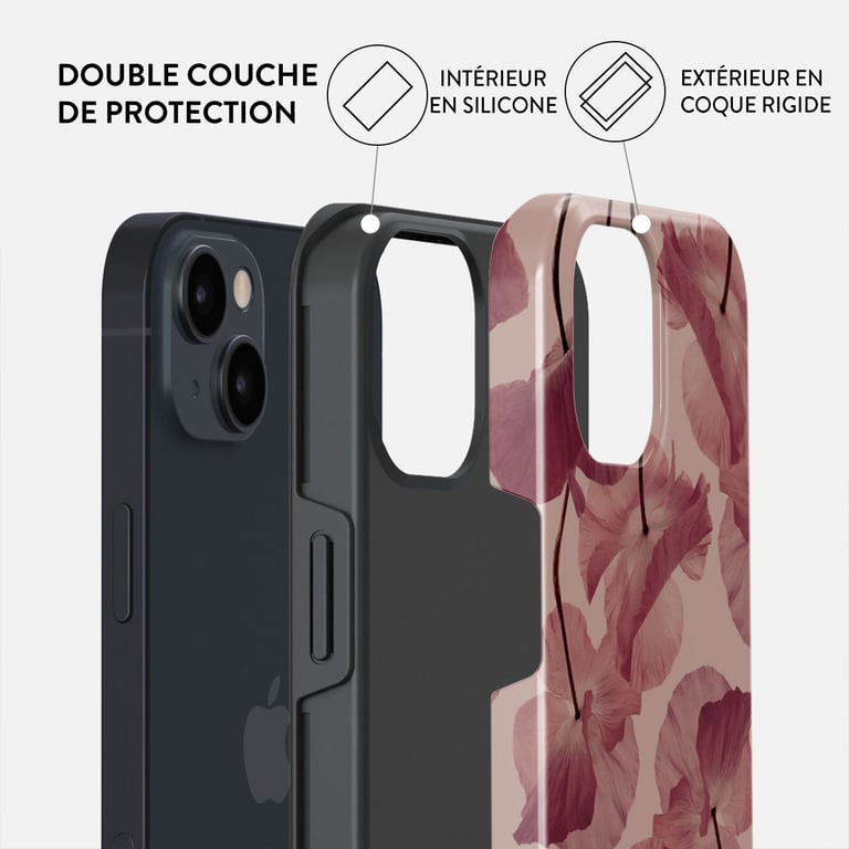 Burga Tough funda trasera para iPhone 15 - Tender Kiss