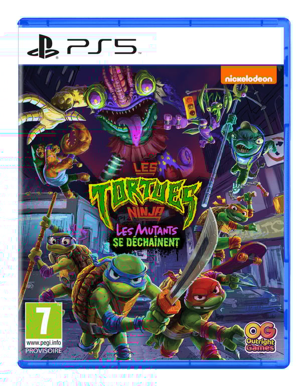 Les Tortues Ninja Les Mutants se Déchaînent Jeu PS5 - vue 3