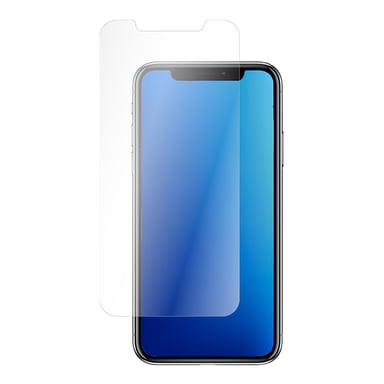 WOW Juego de 2 protectores de pantalla de vidrio templado plano para iPhone XR / 11 9H Transparente