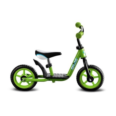 Monopattino per bambini con poggiapiedi, verde