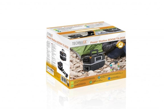 Technaxx TX-202 station d'alimentation portable Lithium 20000 mAh 600 W 6,25 kg