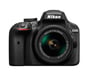 Nikon D3400 + Kit fotocamera reflex AF-P DX NIKKOR 18-55 mm f/3,5-5,6G VR 24,2 MP CMOS 6000 x 4000 pixel Nero