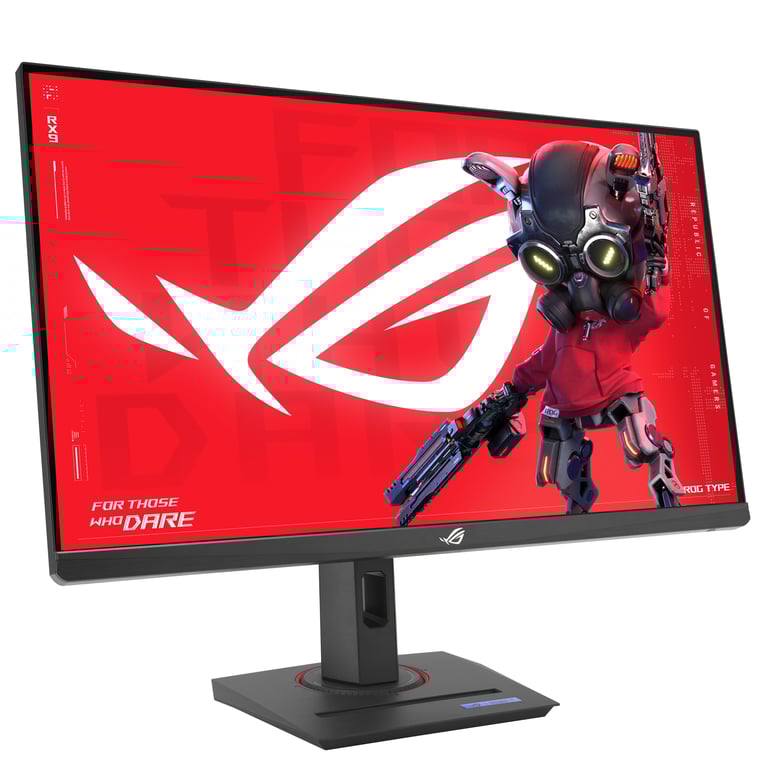 Moniteur Gaming ROG Strix XG27UCG Dual Mode 27 Pouces 3840x2160 bi Mode 4K 160Hz ou FHD 320Hz 1ms GTG Fast IPS USB Type C Compatible G Sync DisplayWidget Center HDR Aura Sync - vue 3