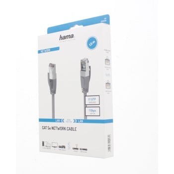 Hama 00200668 Cavo di rete grigio 1,5 m Cat5e F/UTP (FTP)
