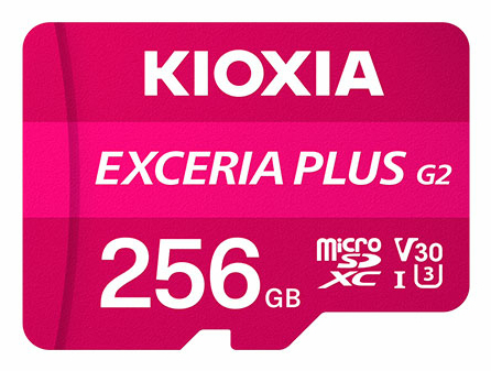 Kioxia LMPL2M256GG2 mémoire flash 256 Go MicroSDXC UHS-I Classe 10 - Neuf