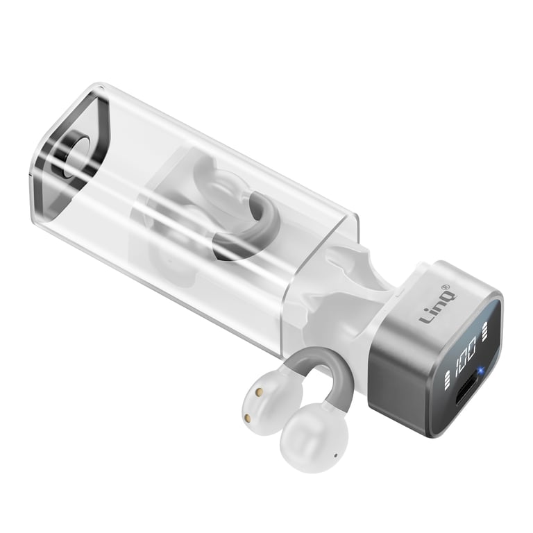 Écouteurs sans fil Clip Conduction Aérienne Micro Appel Touche Tactile Neuf