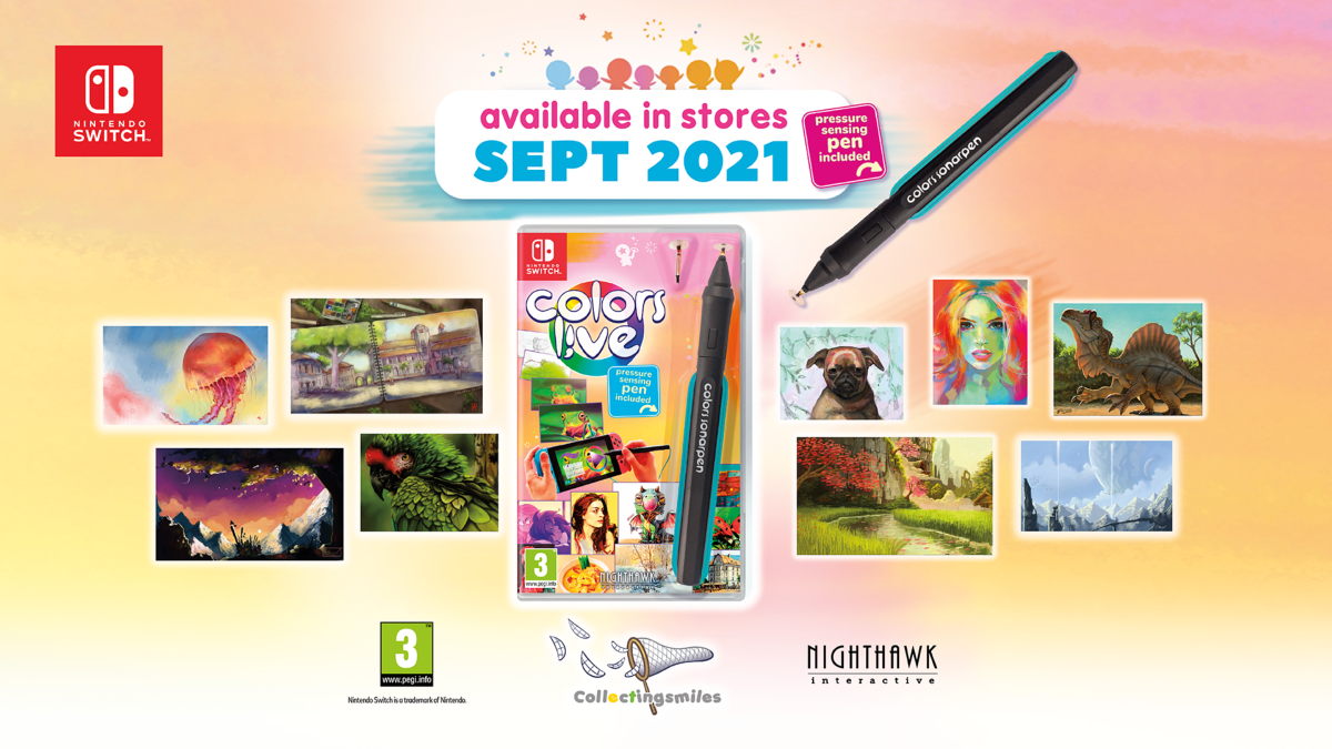 Colors Live + Stylet Nintendo SWITCH Neuf - vue 3