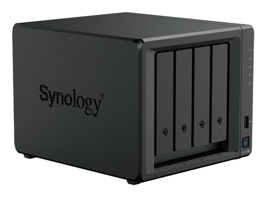 Synology DiskStation DS925+ serveur de stockage NAS Ryzen Embedded V1500B 4 Go DDR4 0 To Noir