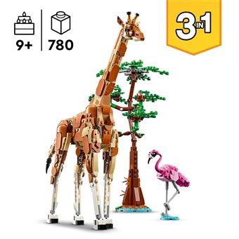 Lego Creator Les Animaux Sauvages Du Safari 31150 Lego - vue 5