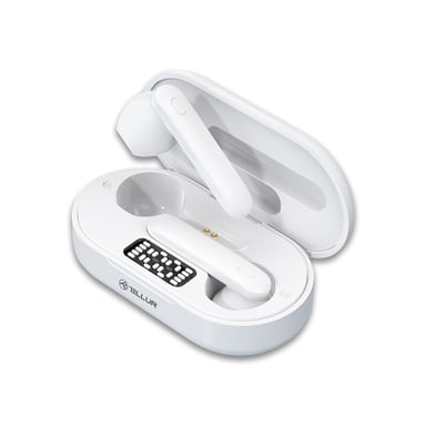 Tellur TLL511411 écouteur/casque True Wireless Stereo (TWS) Ecouteurs Musique Bluetooth Blanc