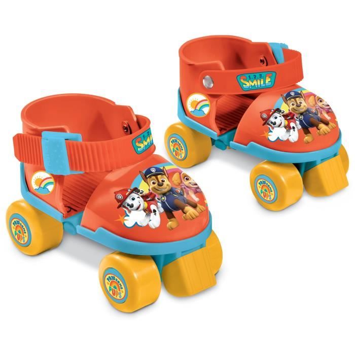 Mondo Patins a roulettes + protections - Pat'Patrouille - Protections ajustables - Poids max: 20 kg