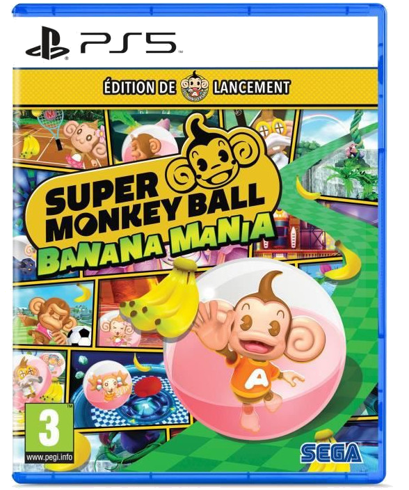 Super Monkey Ball : Banana Mania - Launch Edition Jeu PS5