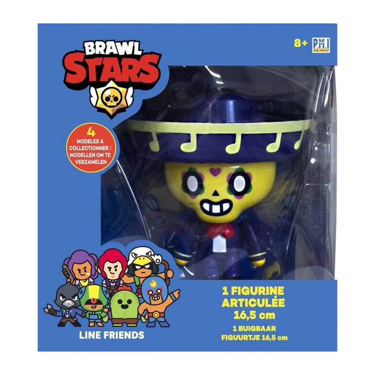 Brawl Stars 1 Figurine Articulée 16 5 cm Lot 3 Figurines de Collection Jeux Vidéos Lansay Neuf - vue 1
