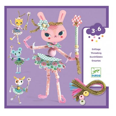 Enfilez vos personnages préférés avec le kit Djeco - Neuf