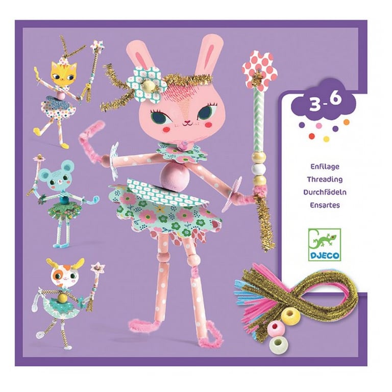 Enfilez vos personnages préférés avec le kit Djeco Neuf - vue 1