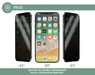 Protège écran iPhone 15 2.5D Privé - Garanti à vie Force Glass
