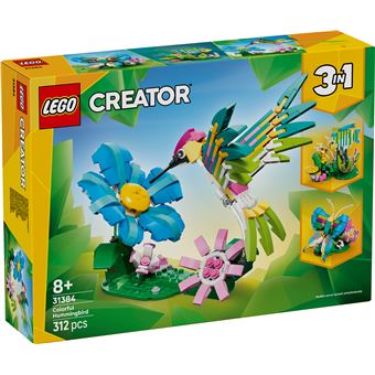 LEGO Creator 3-en-1 31384 Animaux sauvages : le colibri coloré - Neuf