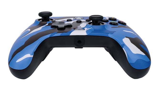 PowerA 1525941-01 mando y volante Azul, Camuflaje USB Gamepad Analógico/Digital Xbox One, Xbox Series S, Xbox Series X