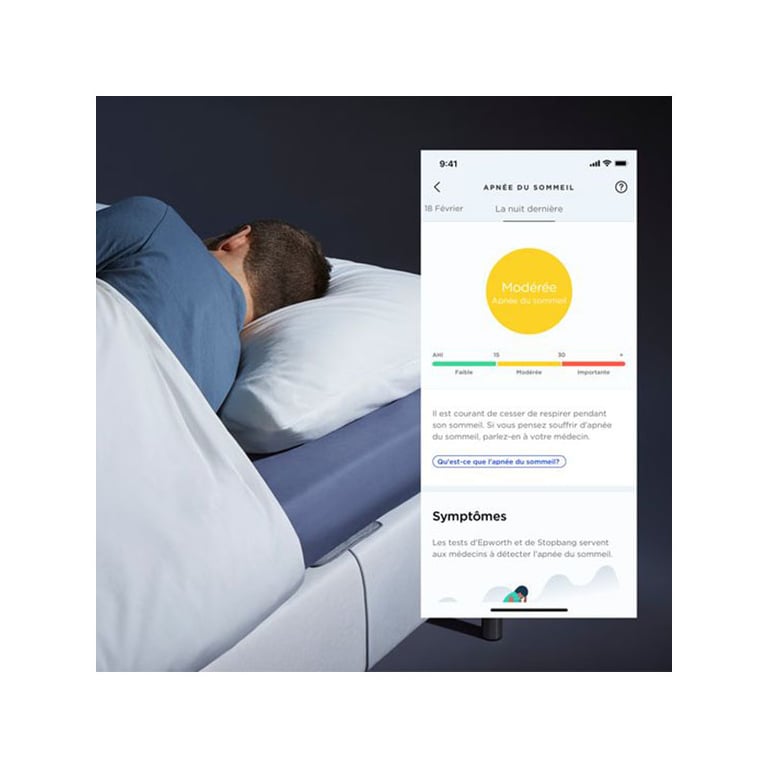 Capteur SLEEP ANALYZER et apnée du sommeil - vue 5