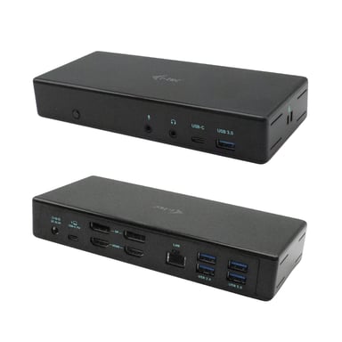 i-tec C31QUATTRODOCKPDIT station d'accueil Avec fil USB 3.2 Gen 1 (3.1 Gen 1) Type-C Noir